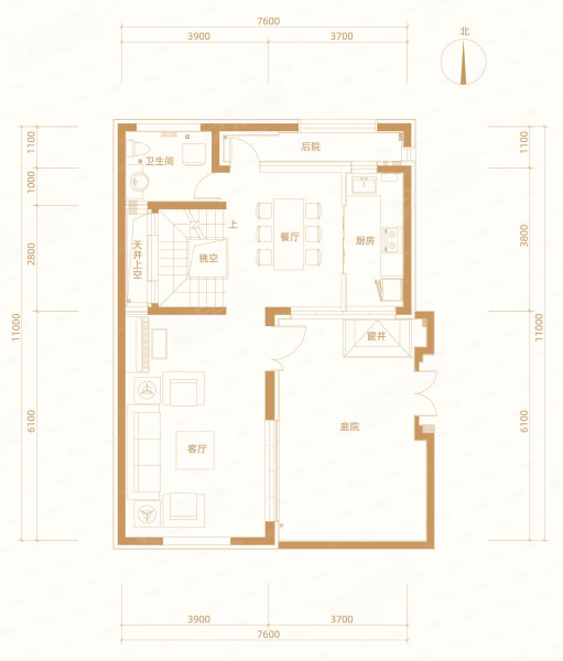 建邦·顺颐府·合院二手房,1199万,3室3厅,3卫,272平米-北京安居客