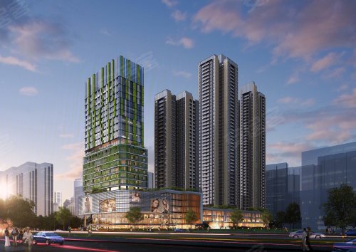 翠园华府,太白路与东盛路交汇处 深圳翠园华府二手房,租房,房价
