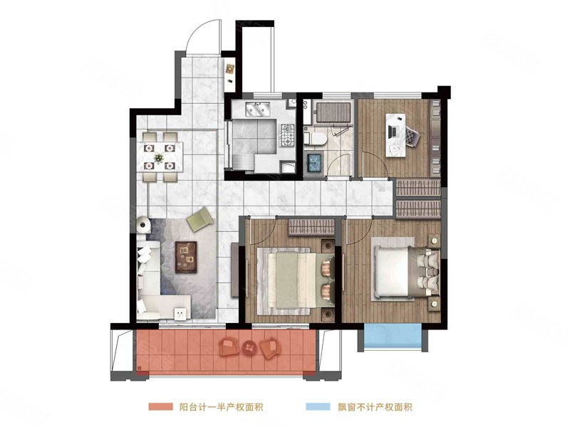 红豆香江华府新房