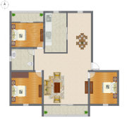 紫薇阁户型图,佛山紫薇阁户型图大全,紫薇阁房型图-佛山安居客