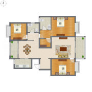 万科西庐户型图,珠海万科西庐户型图大全,万科西庐房型图-珠海安居客