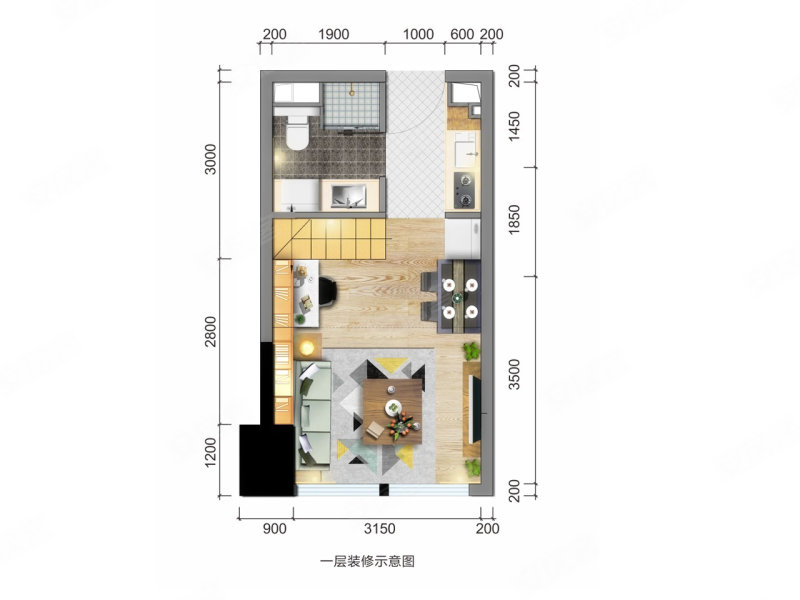 远洋青云府,远洋青云府(新房)二手房,42万,3室2厅,1卫,40平米-昆明