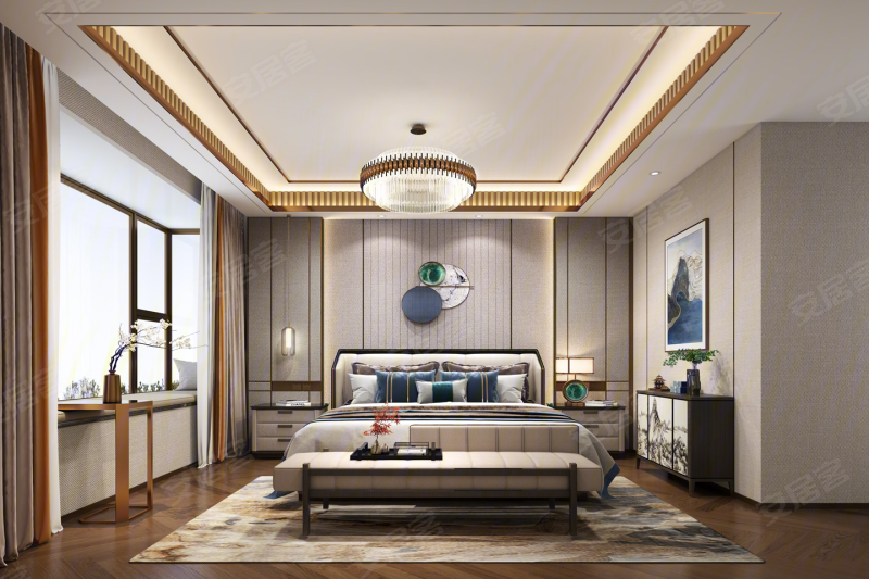 四叶草户型 洋房,檀府宸园二手房,255万,4室2厅,2卫,150平米-青岛安居