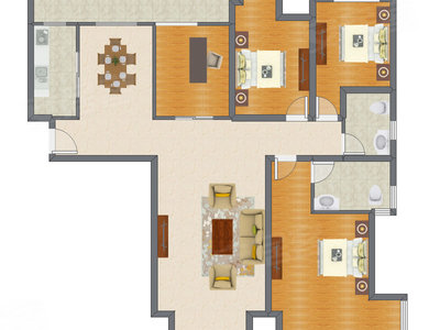 4室2厅 149.11平米