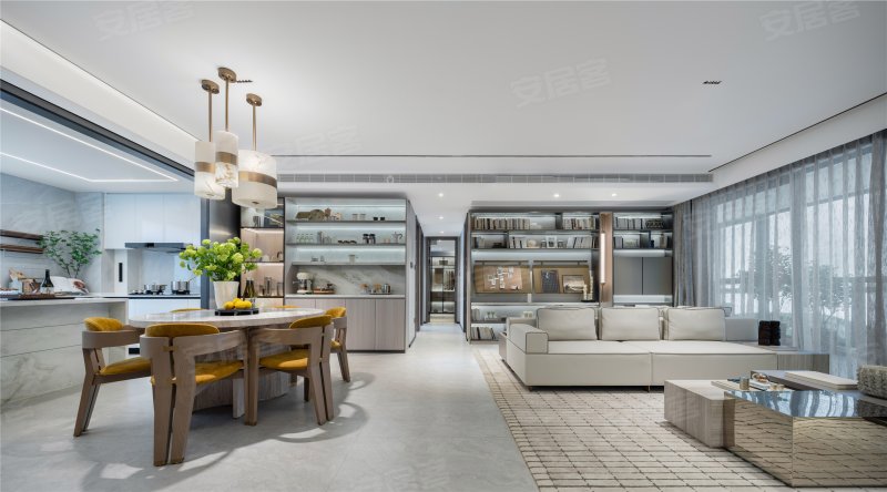 万科开发建设改善型住房大平层四房三卫