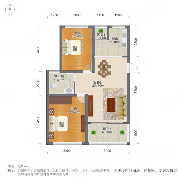 泰安绿地公馆户型图图片