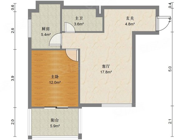 南宁锦兰公馆户型图图片