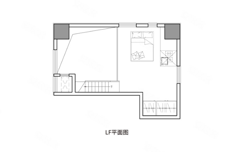 兴达东都时代2室1厅1卫63㎡东北50万