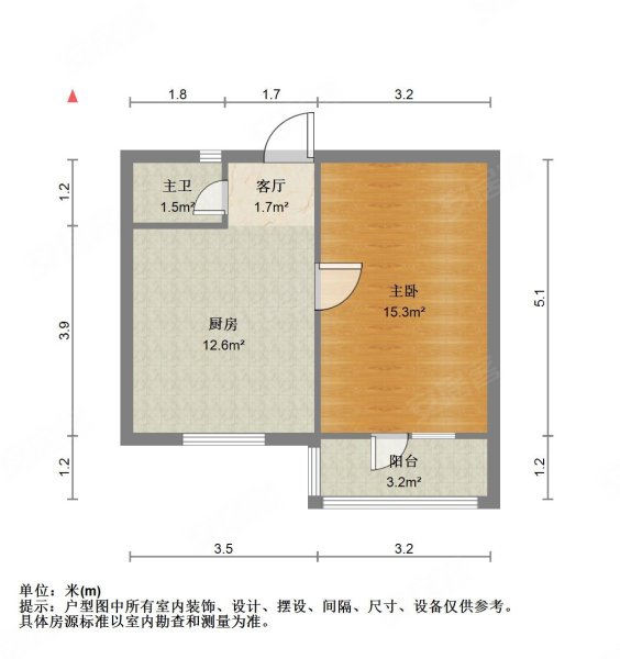 吉星南里1室0厅0卫25.59㎡南145万