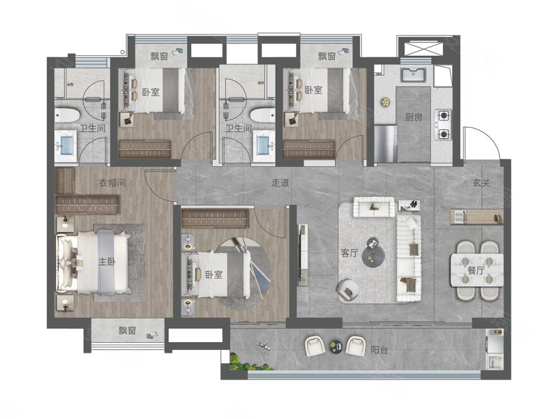 龙湖揽境超值特价刚需价购品质房毛坯3房4房全程接送