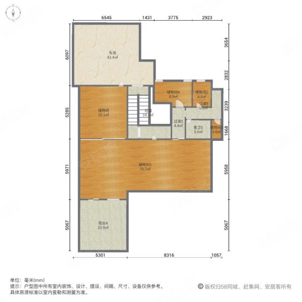 顺发御园6室2厅6卫470㎡南北880万