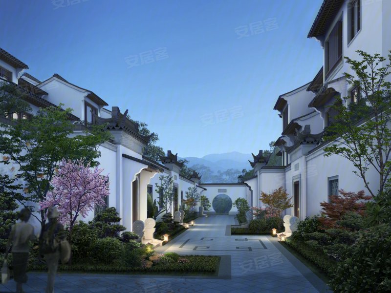 新房流程现房 620万不到买 太湖边纯中式别墅 滨湖山水城,绿城无锡