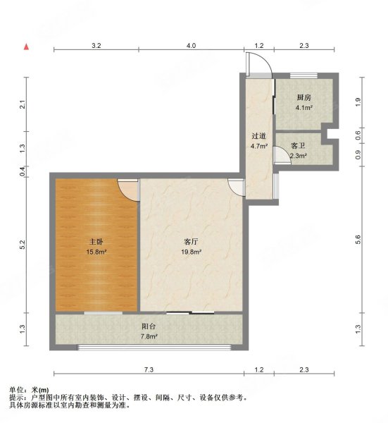 金顶街四区1室1厅1卫69.24㎡南282万