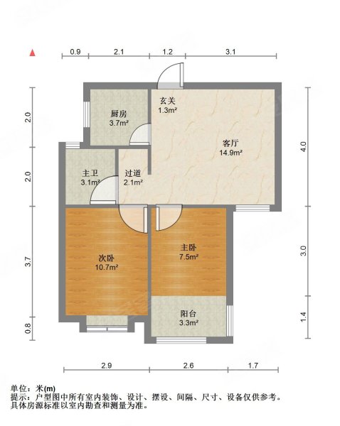 徐州北区新彭花园房型图片