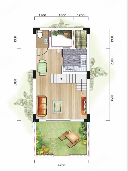 幸福公社福村1室2厅1卫61.08㎡南85万