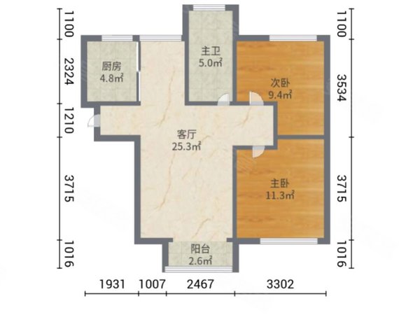 户型 户型图 平面图 600_450