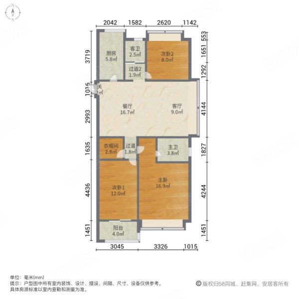 大同碧桂园凤栖台户型图片