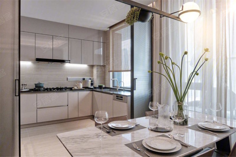 合生缦云五居 东三环高端大平层 环境优雅 智能科技精装住宅