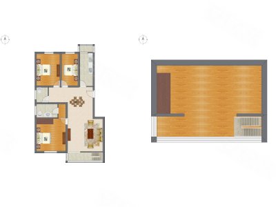 3室2厅 139.69平米