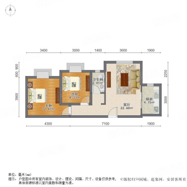 新世纪颐龙湾户型图图片