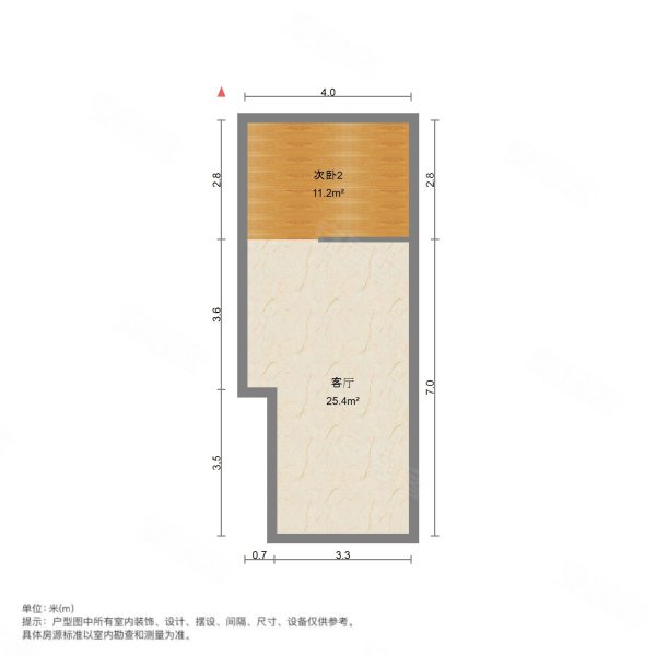 福麟尚居3室2厅1卫106㎡东61.6万