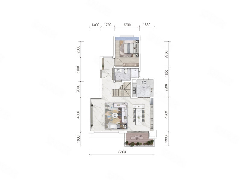 保利湖光里院4室2厅3卫170㎡南280万