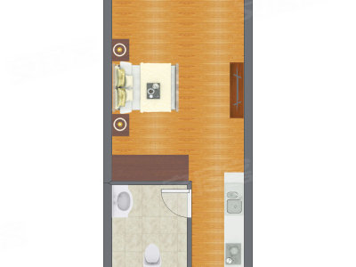 1室0厅 50.00平米
