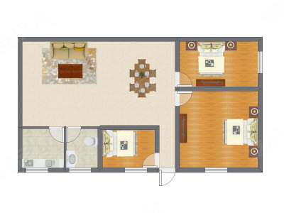3室2厅 130.22平米