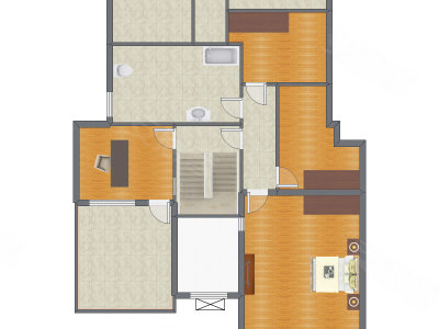 5室2厅 245.38平米