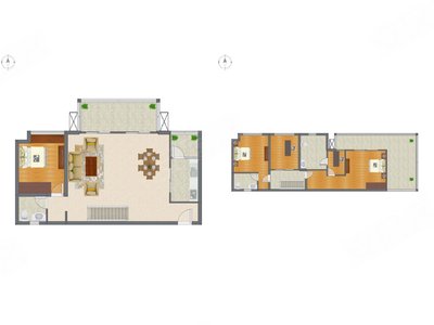 4室2厅 159.39平米