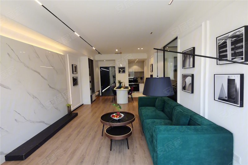 现房送装修,带地下车位,盘龙华府二手房,69万,2室2厅,2卫,73平米-武汉