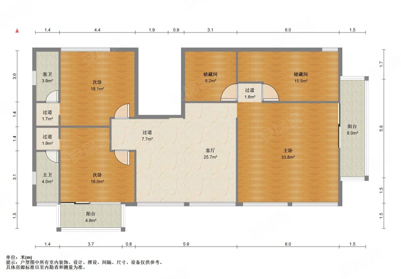 太湖天阕5室3厅5卫630㎡南北1300万