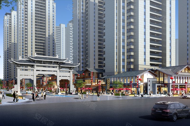 鹿园华府(新房)3室2厅2卫118.89㎡南114万