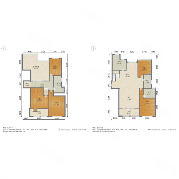 泗洪京公馆户型图图片