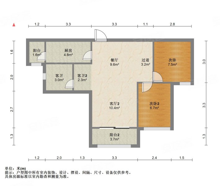 叠翠峰9807平179万3室2厅1卫