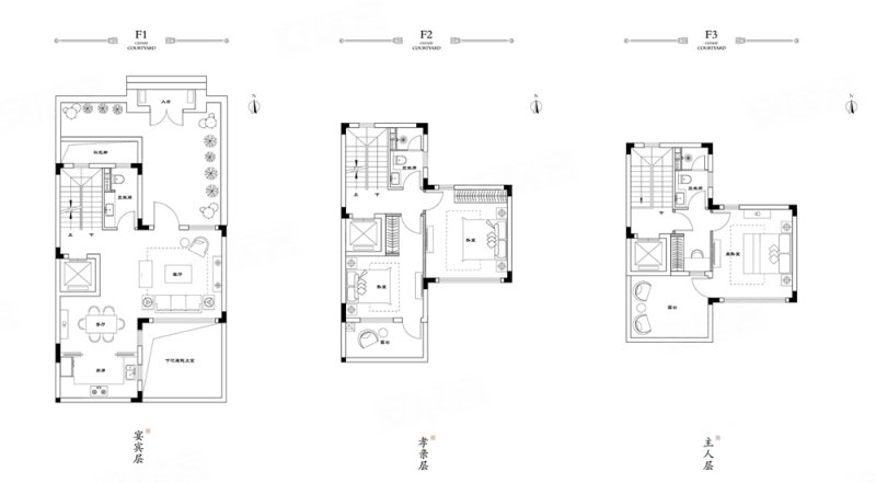 武汉院子5室2厅4卫133㎡南北238万