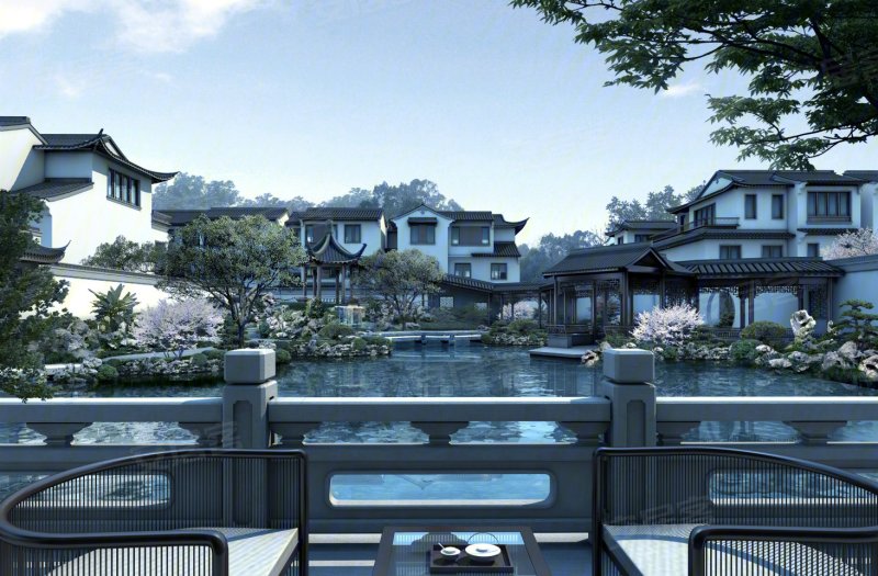 新房流程现房 620万不到买 太湖边纯中式别墅 滨湖山水城,绿城无锡