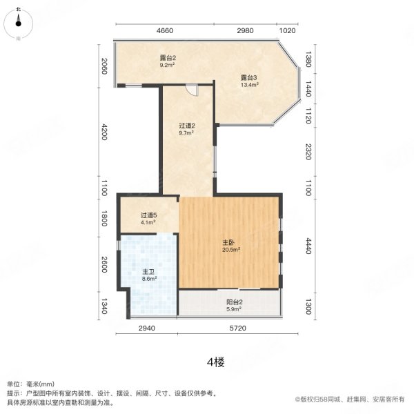 奥林匹克花园(别墅)4室2厅5卫328㎡南680万