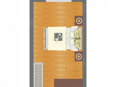1室1厅 30.31平米