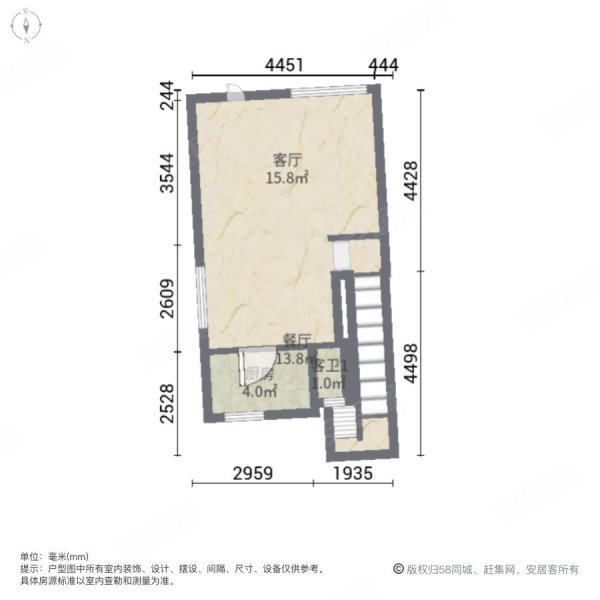 碧桂园欧洲城3室2厅3卫170㎡南北100万