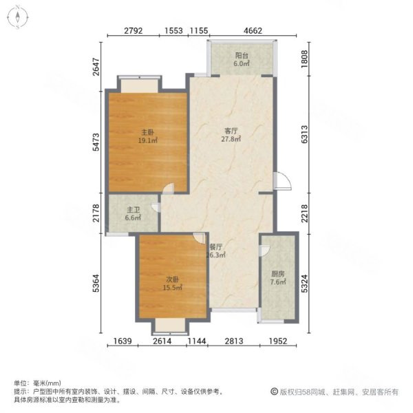 麻城金桥新天地户型图图片