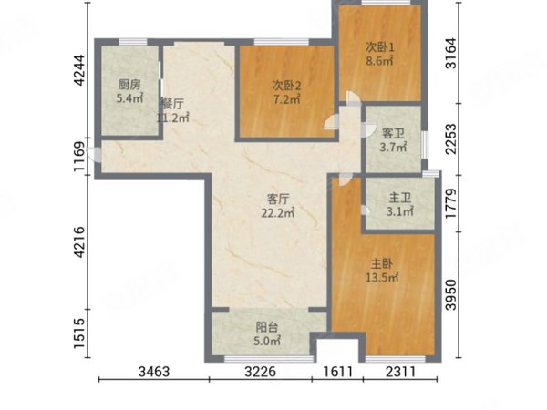 青岛城阳高新区世茂公园美地(669号)世茂 公园美地 可做员工宿舍 52旁 联东 银海 有钥匙出租房源真实图片