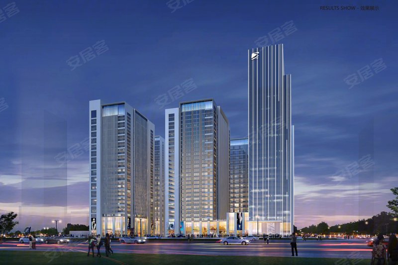 路与登高路交叉路口地铁5号线c口-西安曲江奥园城市天地(新房)二手房