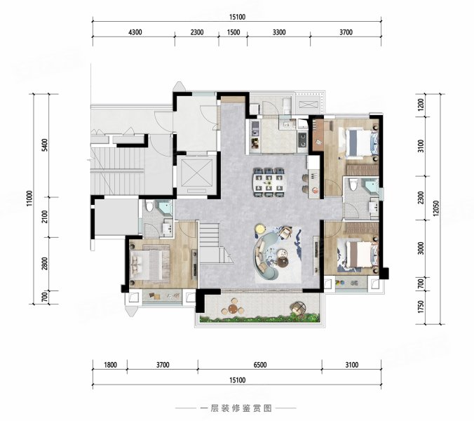 黄龙溪谷(新房)5室2厅206㎡万二手房图片