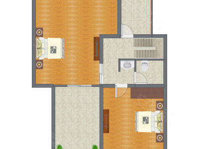 3室1厅 135.00平米