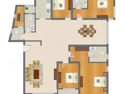 5室2厅 238.00平米