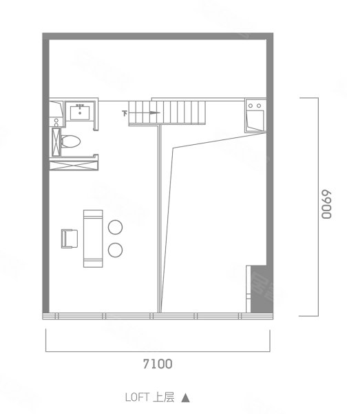 双地铁口成都南天府大道核心位置地标跃层loft