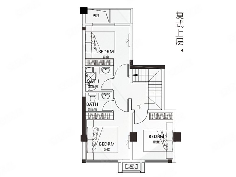 shu 台江万达旁三房,悦江府二手房,314万,4室2厅