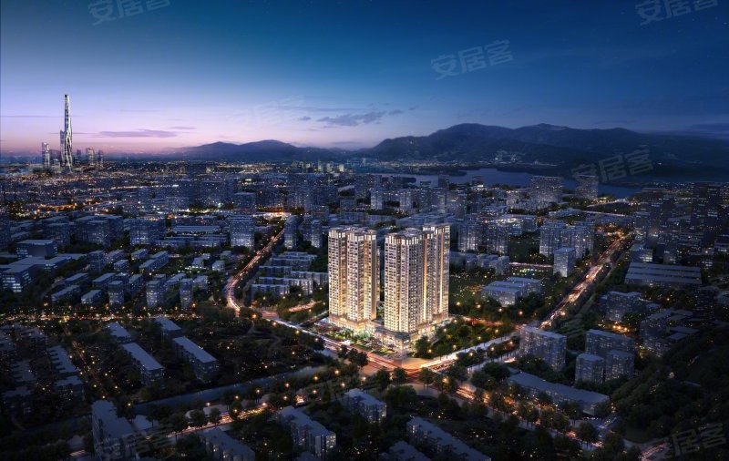 利德悦府,总价低,一手新房(备案价低)税费少 带外国语