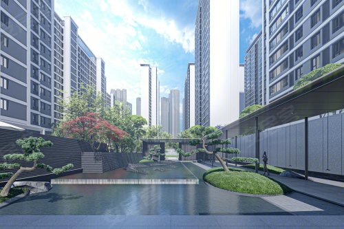 昌建汇丰铂悦府,平原路与福彩街交会处西南角 - 新乡昌建汇丰铂悦府